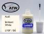 Preview: Audi, Brilliant White, LY9F / B6: 20ml Lackstift, von ATW Autoteile West.